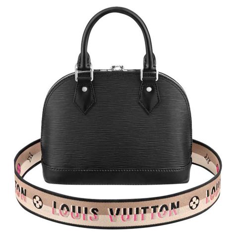 louis vuitton alma bb black epi leather|lv alma metallic bag.